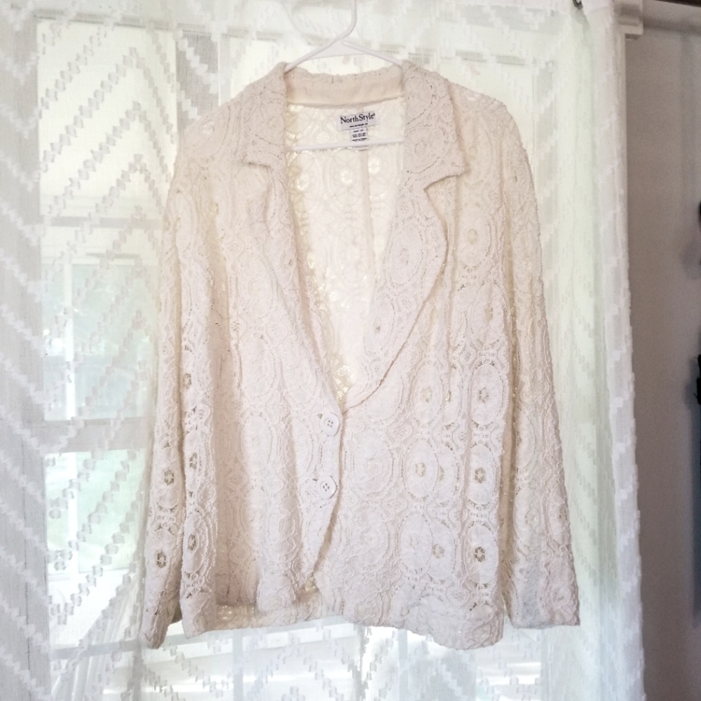 Womens lace blazer